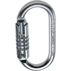 CAMP Oval Pro 3Lock Triact Lock Carabiner For Work At Height