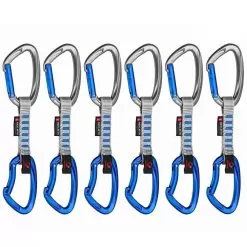 Mammut Crag Keylock 10 Cm Indicator 6-Pack Climbing Quickdraws