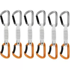 Mammut Sender Keylock 6-Pack Quickdraws Climbing Quickdraws