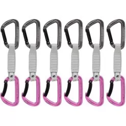 Mammut Workhorse Keylock 6-Pack Quickdraws Climbing Quickdraws