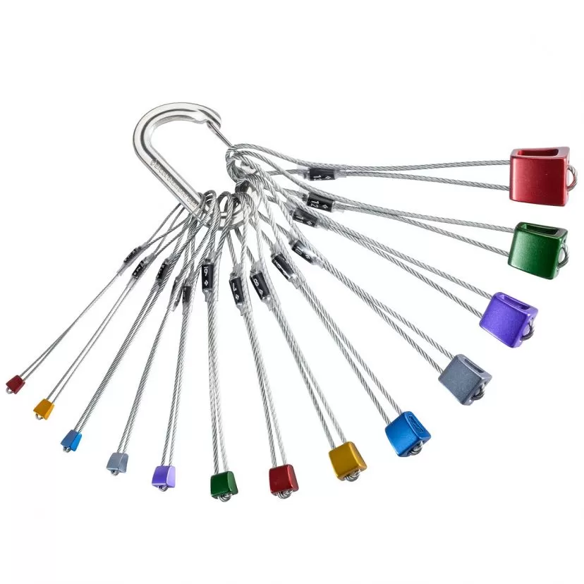 BD Black Diamond Stopper Set Pro 1-13 Climbing Nuts 4 BD Black Diamond Stopper Set Pro 1-13 Climbing Nuts - Image 2