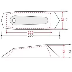 CAMP Minima 1 SL Hiking Tent 9 CAMP Minima 1 SL Hiking Tent -Outdoors Shop 259 3 2392 drw