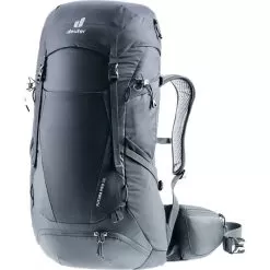 Deuter Futura Pro 36 Trekking Backpack 16 Deuter Futura Pro 36 Trekking Backpack -Outdoors Shop 3401121 7403 futurapro36 black graphite d 00