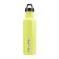 360° Stainless Single Wall Bottle 750 Ml Water Bottle -Outdoors Shop 360 degrees stainless single wall bottle lime