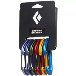 BD Black Diamond LiteWire Rackpack Set Of 6 Climbing Carabiners