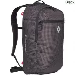 BD Black Diamond Trail Zip 18 Trekking Backpack -Outdoors Shop 681229 0002 trailzip18backpack black min