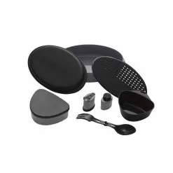 Primus Meal Set Set Camping Cutlery And Plate 11 Primus Meal Set Set Camping Cutlery And Plate -Outdoors Shop 7330033340013 ss17 srqy meal set black primus 22 jpg