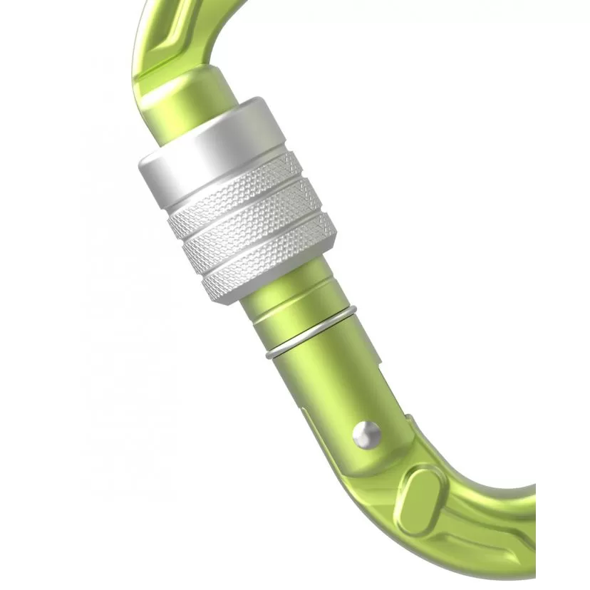 Edelrid HMS Strike Screw II Screw Gate Climbing Carabiner 6 Edelrid HMS Strike Screw II Screw Gate Climbing Carabiner - Image 4