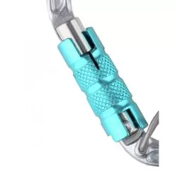 Edelrid HMS Bruce Steel Triple FG II Triact Lock Climbing Carabiner -Outdoors Shop 73807 329c