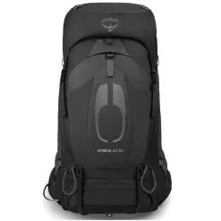 Osprey Atmos AG 50 Trekking Backpack -Outdoors Shop atmosag50 s22 front black
