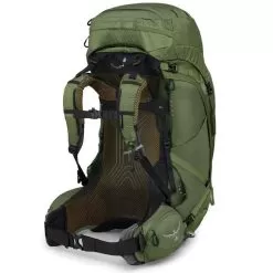 Osprey Atmos AG 65 Trekking Backpack -Outdoors Shop atmosag65 s22 sideback mythicalgreen 1 2