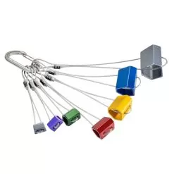 BD Black Diamond Wired Hexentric Set 4-10 Climbing Nuts