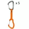 Beal Pulp 5-Pack Climbing Quickdraws -Outdoors Shop beal pulp orange 11cm min