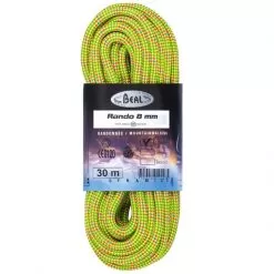 Beal Rando 8 Mm Golden Dry Climbing Twin Rope