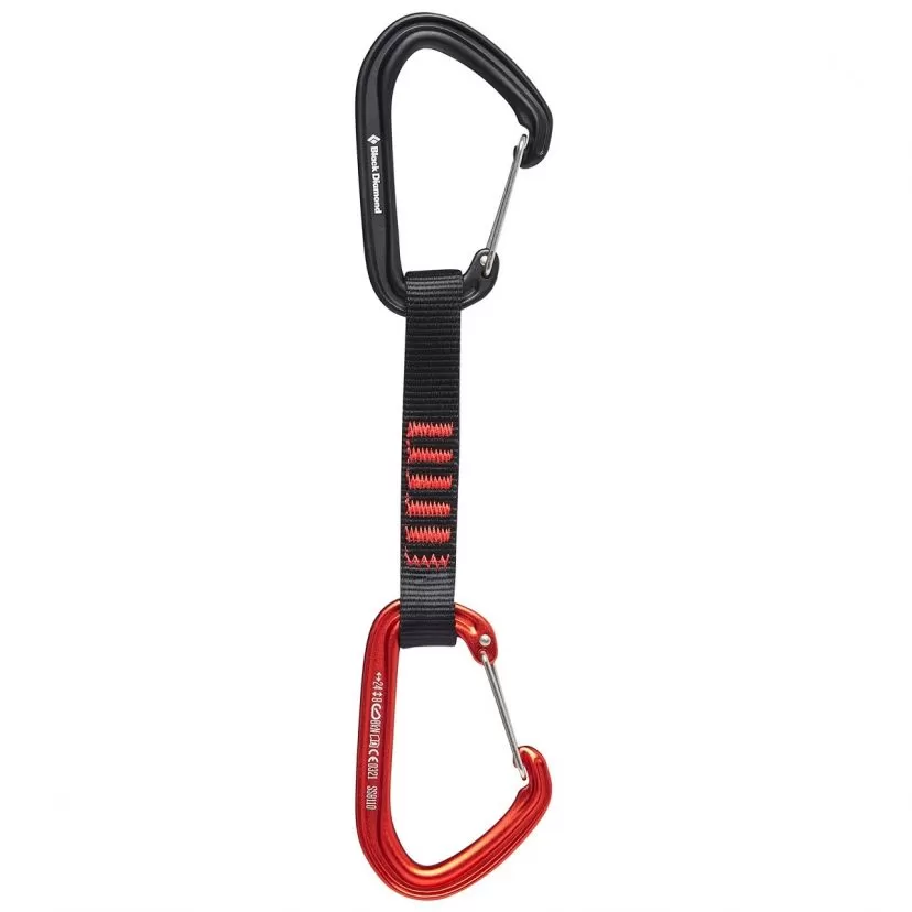 BD Black Diamond HotWire QuickPack 6 Pack Climbing Quickdraws 4 BD Black Diamond HotWire QuickPack 6 Pack Climbing Quickdraws - Image 2