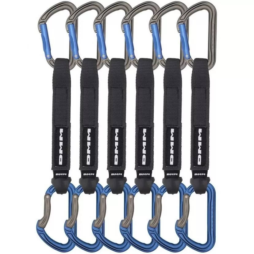 DMM Shadow 6-pack Climbing Quickdraw 5 DMM Shadow 6-pack Climbing Quickdraw - Image 3