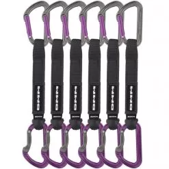 DMM Shadow 6-pack Climbing Quickdraw 9 DMM Shadow 6-pack Climbing Quickdraw -Outdoors Shop c63 12276 a306p 18vwp6 shadow quickdraw 18cm 6 pack