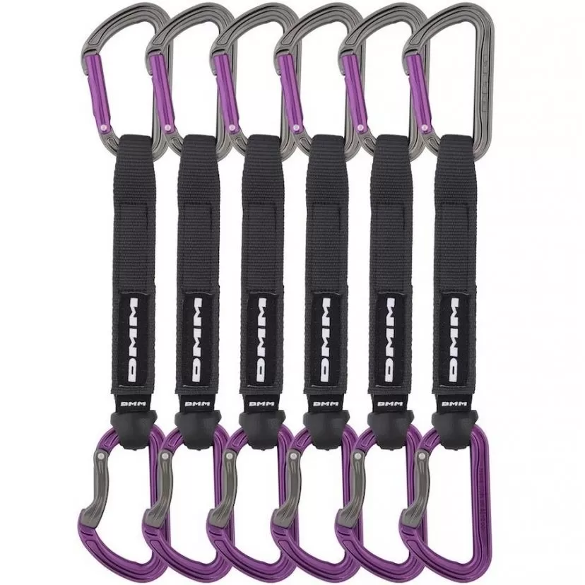 DMM Shadow 6-pack Climbing Quickdraw 6 DMM Shadow 6-pack Climbing Quickdraw - Image 4