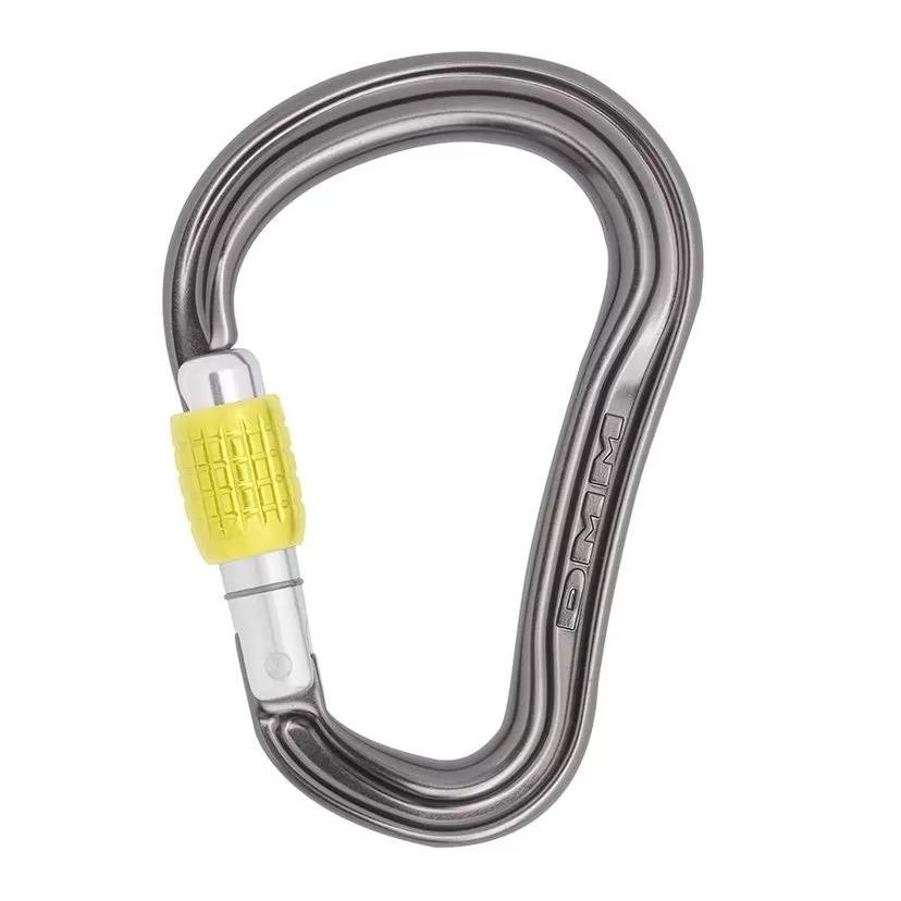 DMM Shadow HMS Screwgate Climbing Carabiner 3 DMM Shadow HMS Screwgate Climbing Carabiner