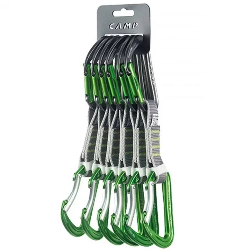CAMP Set 6 Photon Express KS Pack 6 Climbing Quickdraw 3 CAMP Set 6 Photon Express KS Pack 6 Climbing Quickdraw