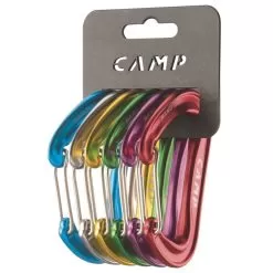 CAMP Rack Pack Nano 22 Set Of 6 Climbing Carabiners