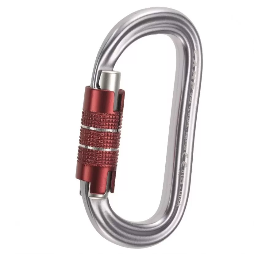 CAMP Oval XL 2Lock Twist Lock Climbing Carabiner 3 CAMP Oval XL 2Lock Twist Lock Climbing Carabiner