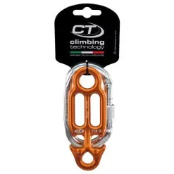 CT Climbing Technology Groove Belay Device + Pillar SG Moschettone