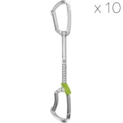 CT Climbing Technology Lime DY 10-Pack Climbing Quickdraws -Outdoors Shop ct climbing technology lime dy 17 lucido 1 1