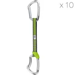 CT Climbing Technology Lime NY 10-Pack Climbing Quickdraws -Outdoors Shop ct climbing technology lime ny 17 lucido 1 1 1