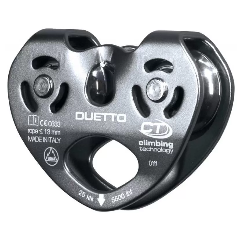 CT Climbing Technology Duetto Climbing Pulley 3 CT Climbing Technology Duetto Climbing Pulley
