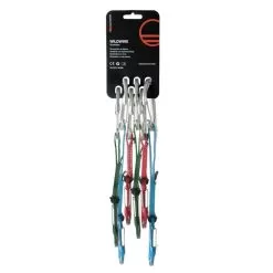 Wild Country Wildwire Quickdraw Trad 6-Pack Climbing Quickdraws