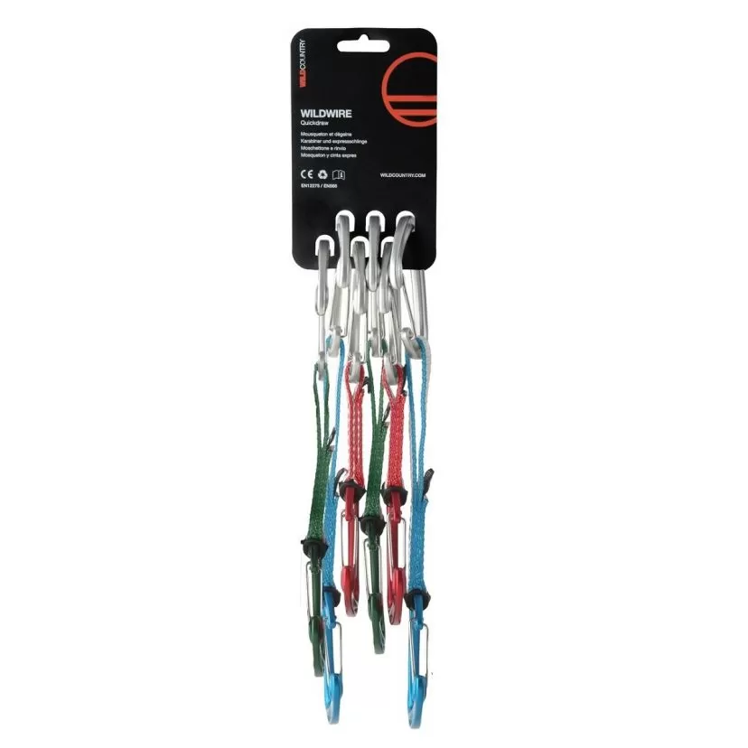 Wild Country Wildwire Quickdraw Trad 6-Pack Climbing Quickdraws 3 Wild Country Wildwire Quickdraw Trad 6-Pack Climbing Quickdraws