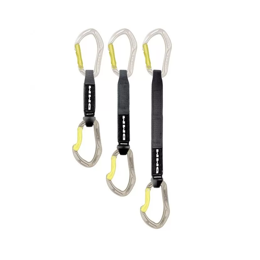 DMM Alpha Sport Quickdraw Yellow Climbing Quickdraw 5 DMM Alpha Sport Quickdraw Yellow Climbing Quickdraw - Image 3