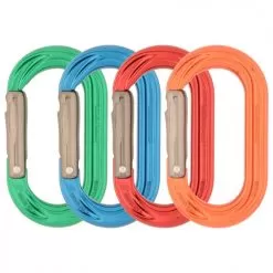 DMM PerfectO Straight Gate Rack 4 Pack Assorted