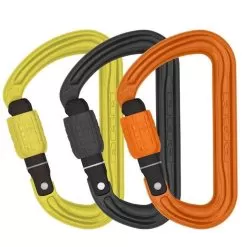 DMM Shadow Screwgate Colour Pack Set 3 Climbing Carabiners