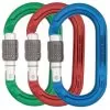 DMM Ultra O Screwgate Colour 3 Pack Climbing Carabiner -Outdoors Shop dmm ultra o screw gate pack blue red green 1