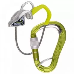 Edelrid Mega Jul Belay Kit Bulletproof Screw Belay Device + Carabiner