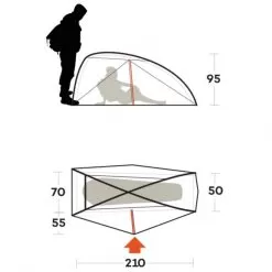 Ferrino Nemesi 1 Pro Hiking Tent -Outdoors Shop ferrino tenda nemesi pro 1.3