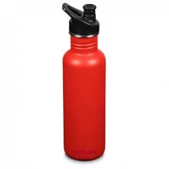 Klean Kanteen Classic 800 Ml Sport Cap Stainless Steel Water Bottle -Outdoors Shop klean kanteen classic with sport cap red