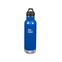 Klean Kanteen Classic Vacuum Insulated Loop Cap 592 Ml Stainless Steel Water Bottle -Outdoors Shop klean kanteen insulated coastal waters 2