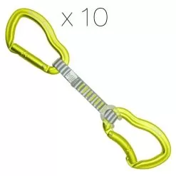 Kong Express Ergo Anniversary 10-Pack Climbing Quickdraws -Outdoors Shop kong rinvio ergo anniversary 5 pezzi