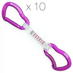 Kong Express Ergo Anniversary 10-Pack Climbing Quickdraws -Outdoors Shop kong rinvio ergo anniversary 5 pezzi 1