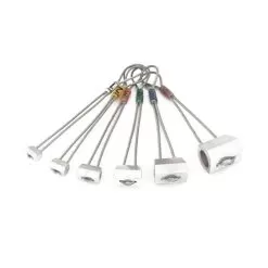 Kouba Hex Sizes 1 To 6 Stoppers Climbing Nuts