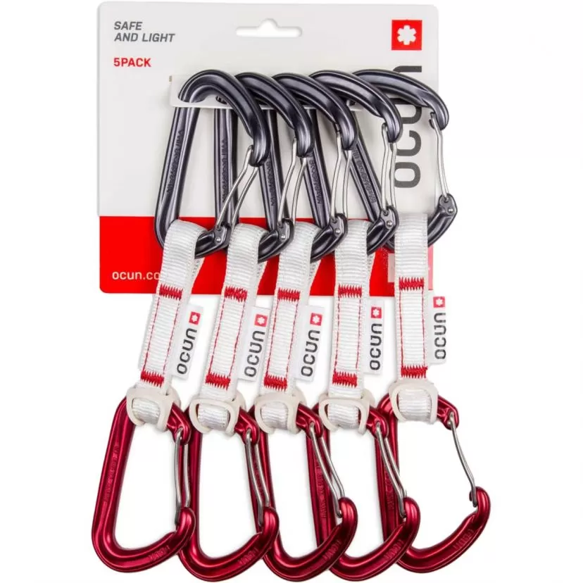 Ocun Hawk QD Wire Bio-Dyn-Ring 15 Mm 5-pack Climbing Quickdraws 4 Ocun Hawk QD Wire Bio-Dyn-Ring 15 Mm 5-pack Climbing Quickdraws - Image 2