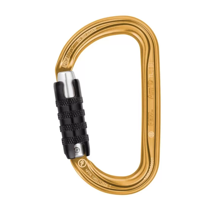 Petzl Am'D Triact Lock Triact-lock Climbing Carabiner 5 Petzl Am'D Triact Lock Triact-lock Climbing Carabiner - Image 3