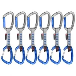 Mammut Crag Keylock Wire 10 Cm Indicator 6-Pack Climbing Quickdraws