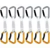 Mammut Sender Keylock Set 6-Pack Climbing Quickdraws -Outdoors Shop mammut sender keylock 12 cm 6 pack quickdraws