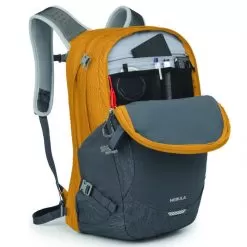 Osprey Nebula Travel Backpack -Outdoors Shop nebula f22 side2 goldenhouryellowgreyarea 10004591