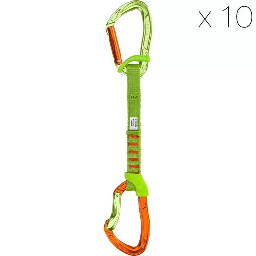 CT Climbing Technology Nimble Fixbar Set NY10-Pack Climbing Quickdraws 4 CT Climbing Technology Nimble Fixbar Set NY10-Pack Climbing Quickdraws - Image 2