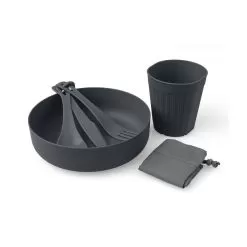 Sea To Summit Set Solo DeltaLight Set Camping Cutlery And Plate